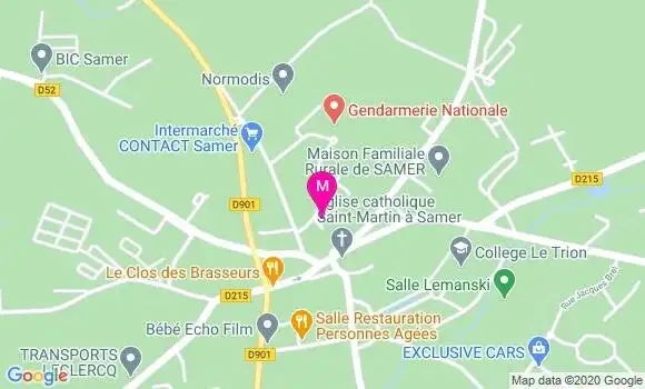 Localisation Dr Jean Paul Chemin