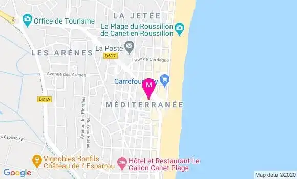 Localisation Dr Yves Benitsa