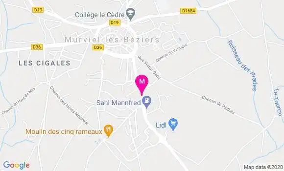 Localisation Dr Fabrice Dartois
