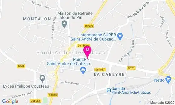 Localisation Dr Patrick Chandes