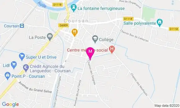 Localisation Dr Laurent Battin