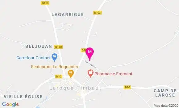 Localisation Dr Patrick Cadot