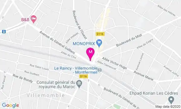 Localisation Dr Jean Louis Brasseur