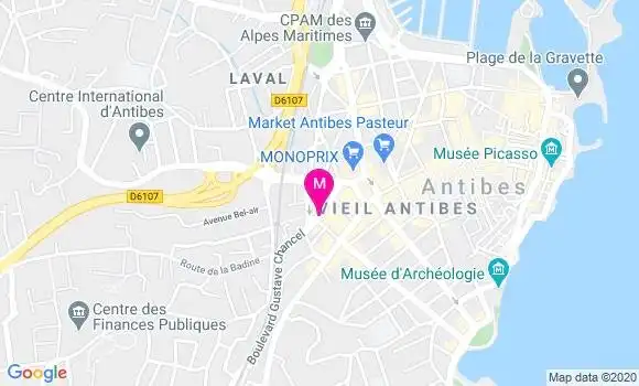 Localisation Dr Pierre Bonopera