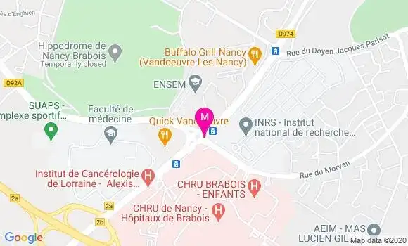 Localisation Dr Philippe Troufleau