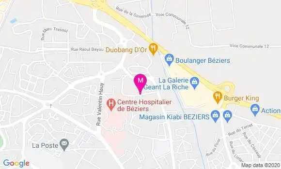 Localisation Dr Alexandre Dumoulin