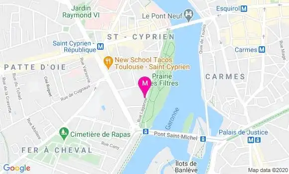 Localisation Dr Jean Nabonne