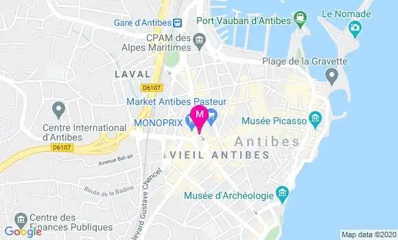 Localisation Dr Patrick Urbin