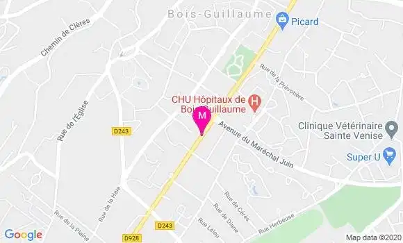 Localisation Dr Eric Morval