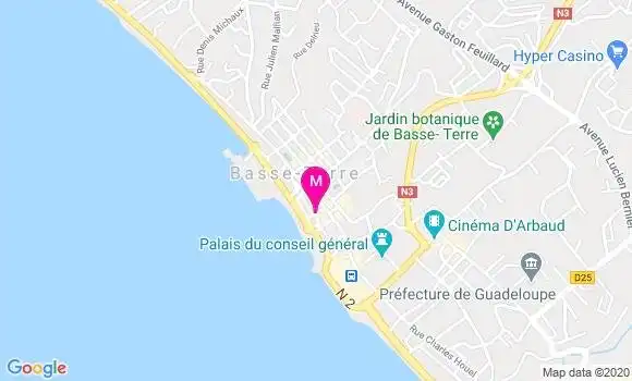 Localisation Dr Jean Joseph Germain