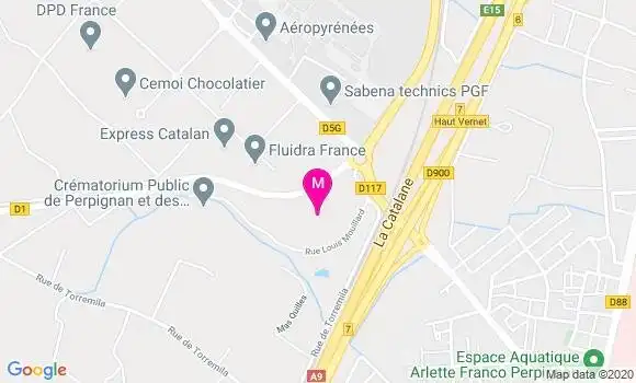 Localisation Dr Thierry Cottin