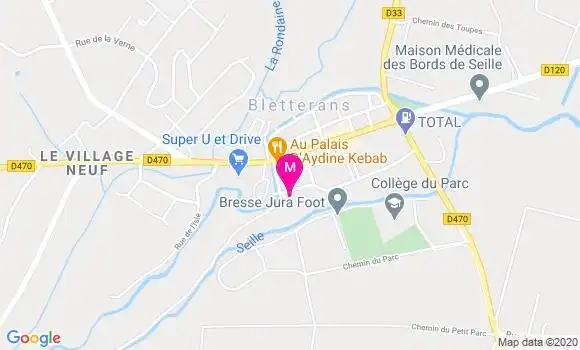 Localisation Dr Olivier Percheron