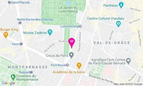 Localisation Dr Eric Nataf