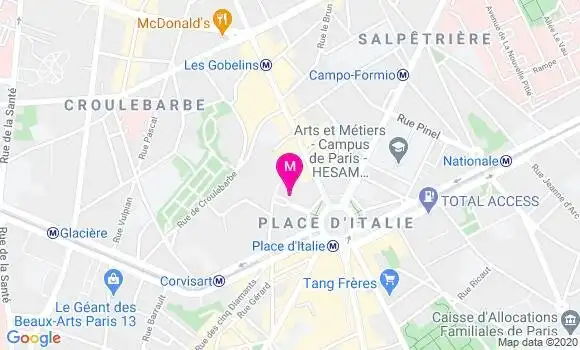 Localisation Dr Jean Michel Aouate