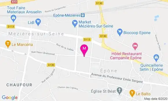 Localisation Dr Philippe Ladarre
