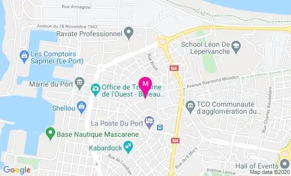 Localisation Dr Michel Fen Chong