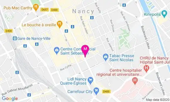 Localisation Dr Nicolas Gagey