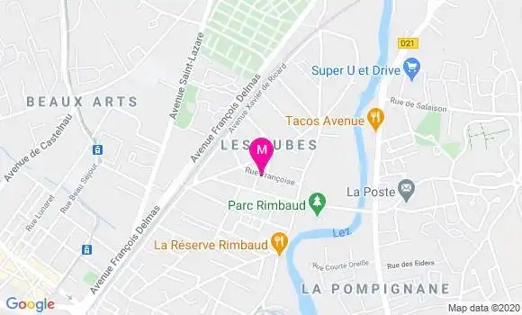 Localisation Dr Luc Heyraud