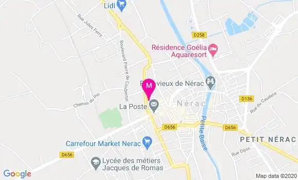 Localisation Dr Claude Level