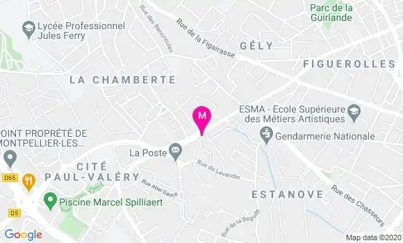 Localisation Dr Eric Thevenet