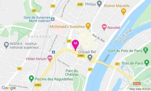 Localisation Dr Rabah Fraoui