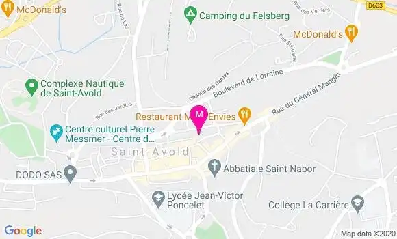 Localisation Dr Didier Chantereau
