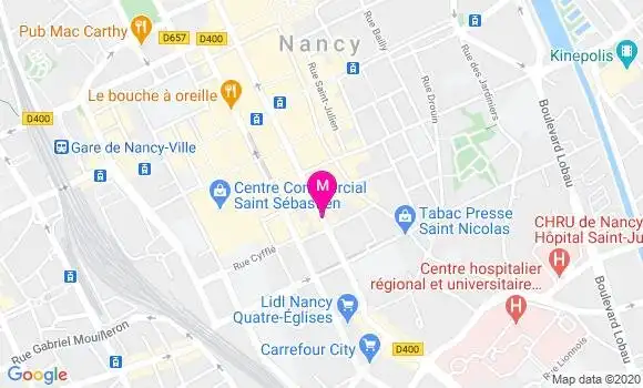Localisation Dr Patrice Laurent