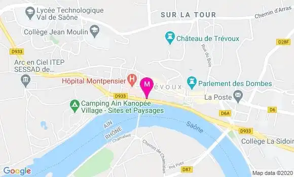 Localisation Dr Fouad Taghzouti