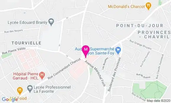 Localisation Dr Brice Mayor