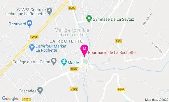 Localisation Dr Philippe Vittoz