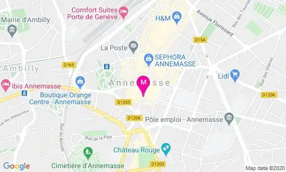 Localisation Dr Philippe Gay