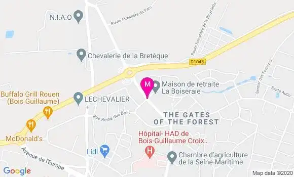 Localisation Dr Pascal Seris