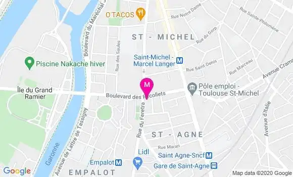Localisation Dr Jean Philippe Becq