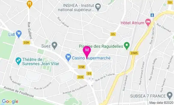 Localisation Dr Michel Rentien