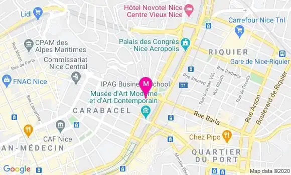 Localisation Dr Lionel Fernez
