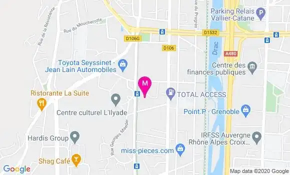 Localisation Dr David Oualid