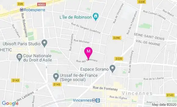 Localisation Dr Pierre Olivier Barale