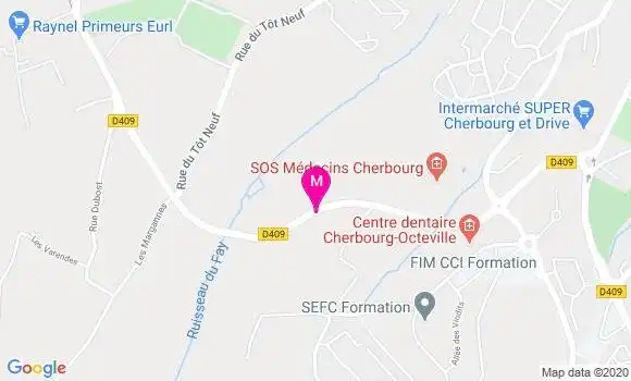 Localisation Dr Jacques Lescop