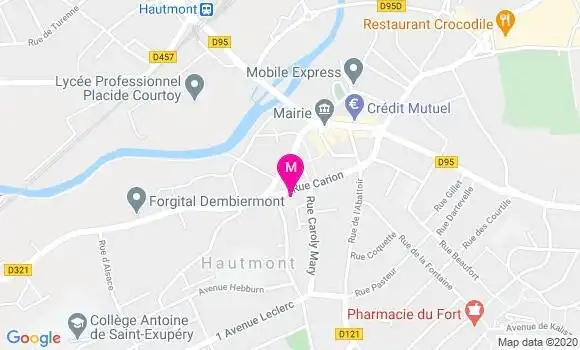 Localisation Dr Jean Marc Arnould