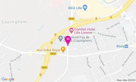 Localisation Dr Philippe Sauvage