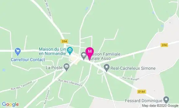 Localisation Dr Alain Delarue