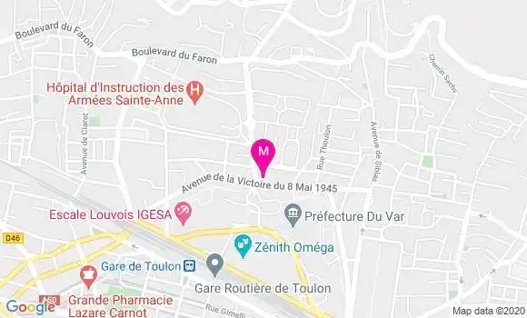 Localisation Dr Denis Lerda