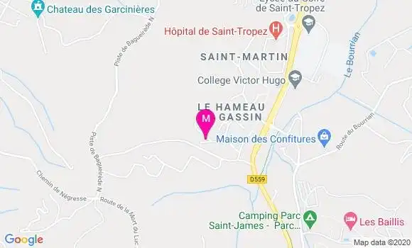 Localisation Dr Jacques Odiot
