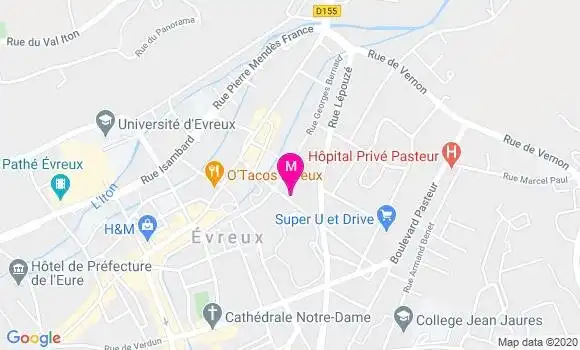 Localisation Dr Michel Couette