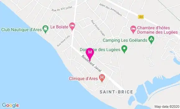 Localisation Dr Michel Joullie