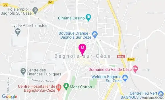Localisation Dr Marc Humeau