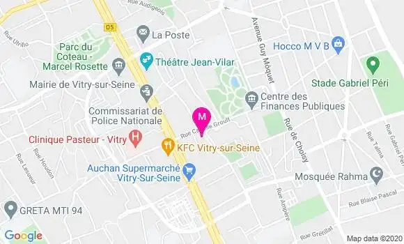 Localisation Dr Jean Pierre Chabane