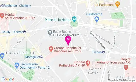 Localisation Dr Didier Voisin