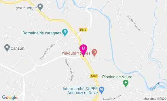 Localisation Dr Gilles Chapas