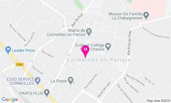Localisation Dr Luc Fromentin